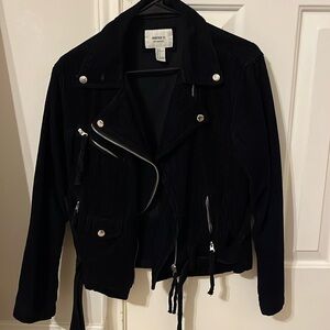 Forever 21 Ribbed corduroy Moto Jacket